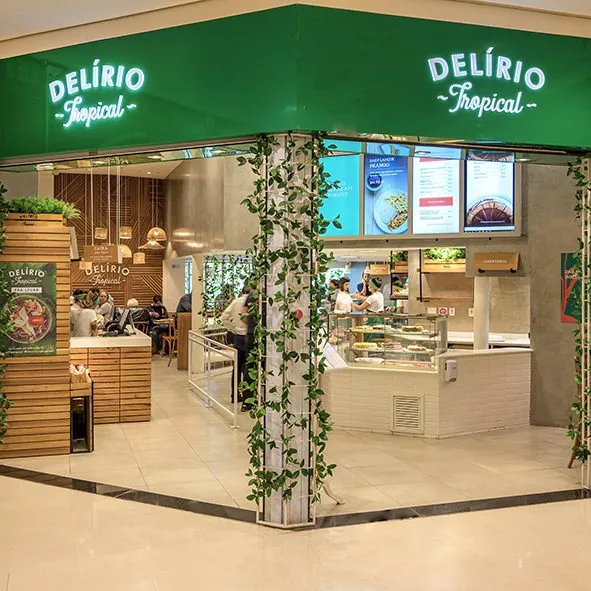 Restaurante Delírio Tropical no Barra Shopping na Barra da Tijuca, Rio de Janeiro