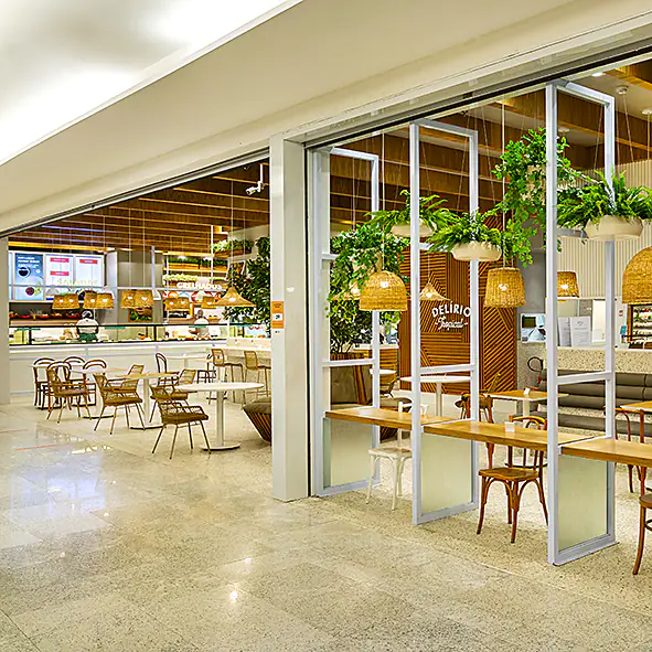 Restaurante Delírio Tropical no Shopping Tijuca na Zona Norte do Rio de Janeiro